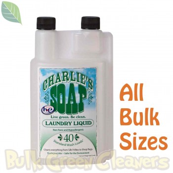 Charlie's Soap Laundry Liquid | Bulk Sizes
