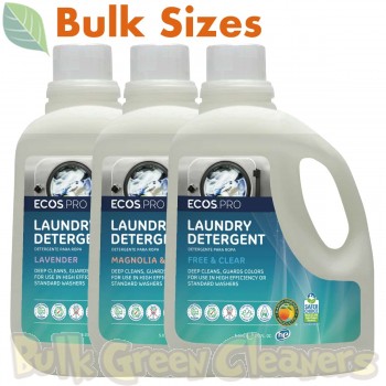 ECOS PRO Laundry Detergent, Free & Clear, Bulk Sizes