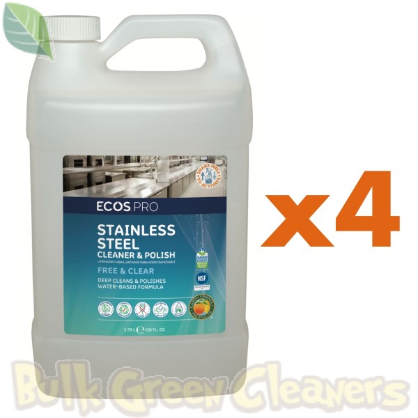 Eco-Conscious Stainless Steel Polish & Cleaner - ECOS®