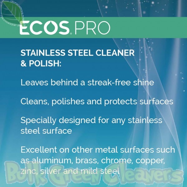 ECOS® Pro Stainless Steel Cleaner & Polish - Ecos Pro Line