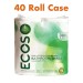 ECOS, Treeless Toilet Paper, 40 Roll Case 300 2 Ply Sheets Per Roll | 995510