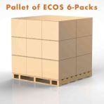 ECOS PRO, Mixed Pallet of 6-Packs, by Earth Friendly Products 